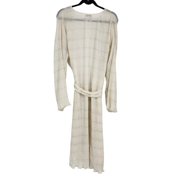 Vici x Summer of Diane Gauzy Lightweight Midi Beach Cover Up Tie Size Large - Picture 5 of 5